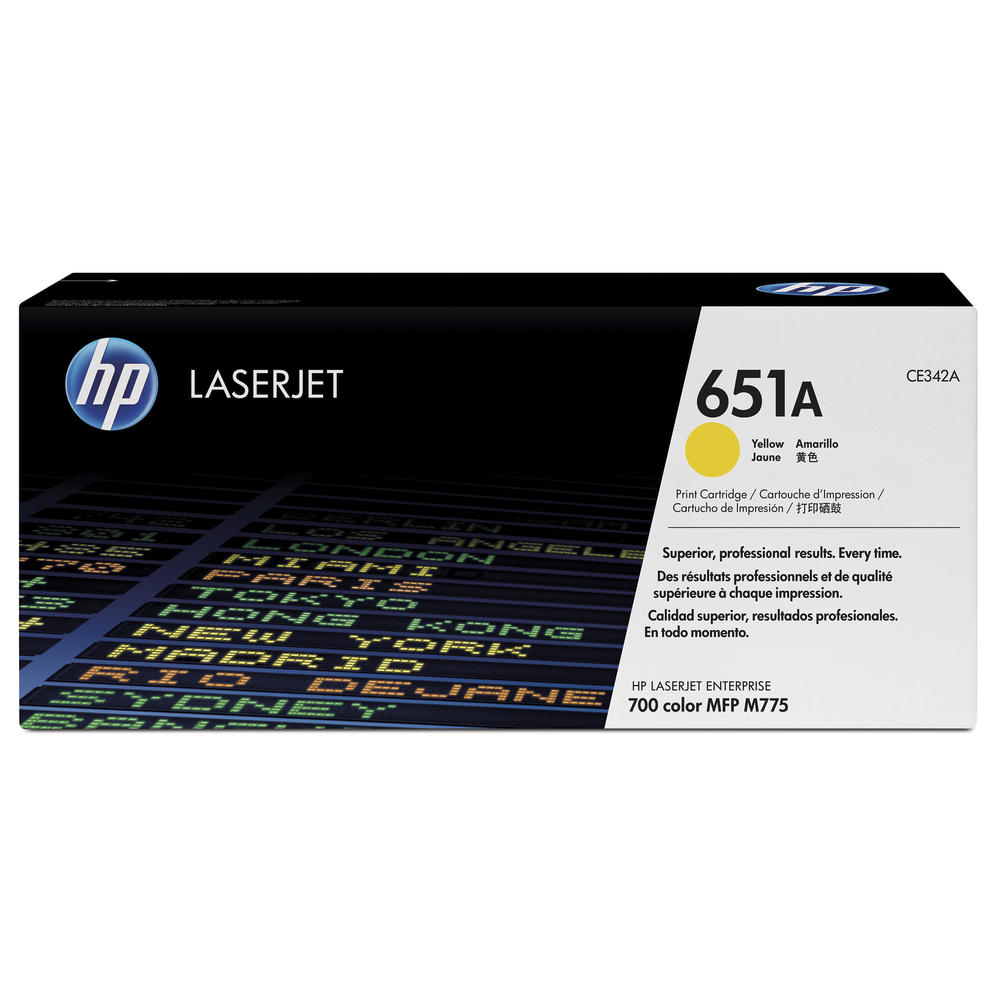 HP Toner CE342A 651A 16.000Seiten gelb