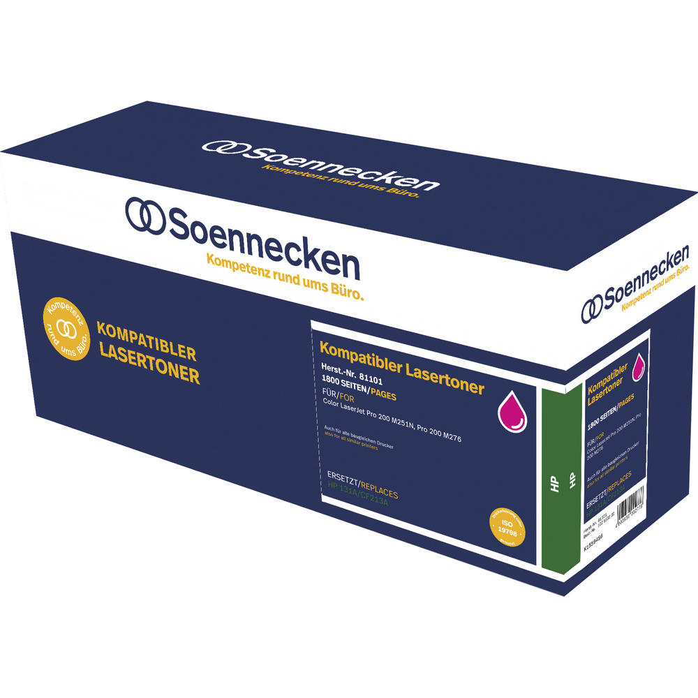Soennecken Toner 81101 wie HP CF213A 131A magenta