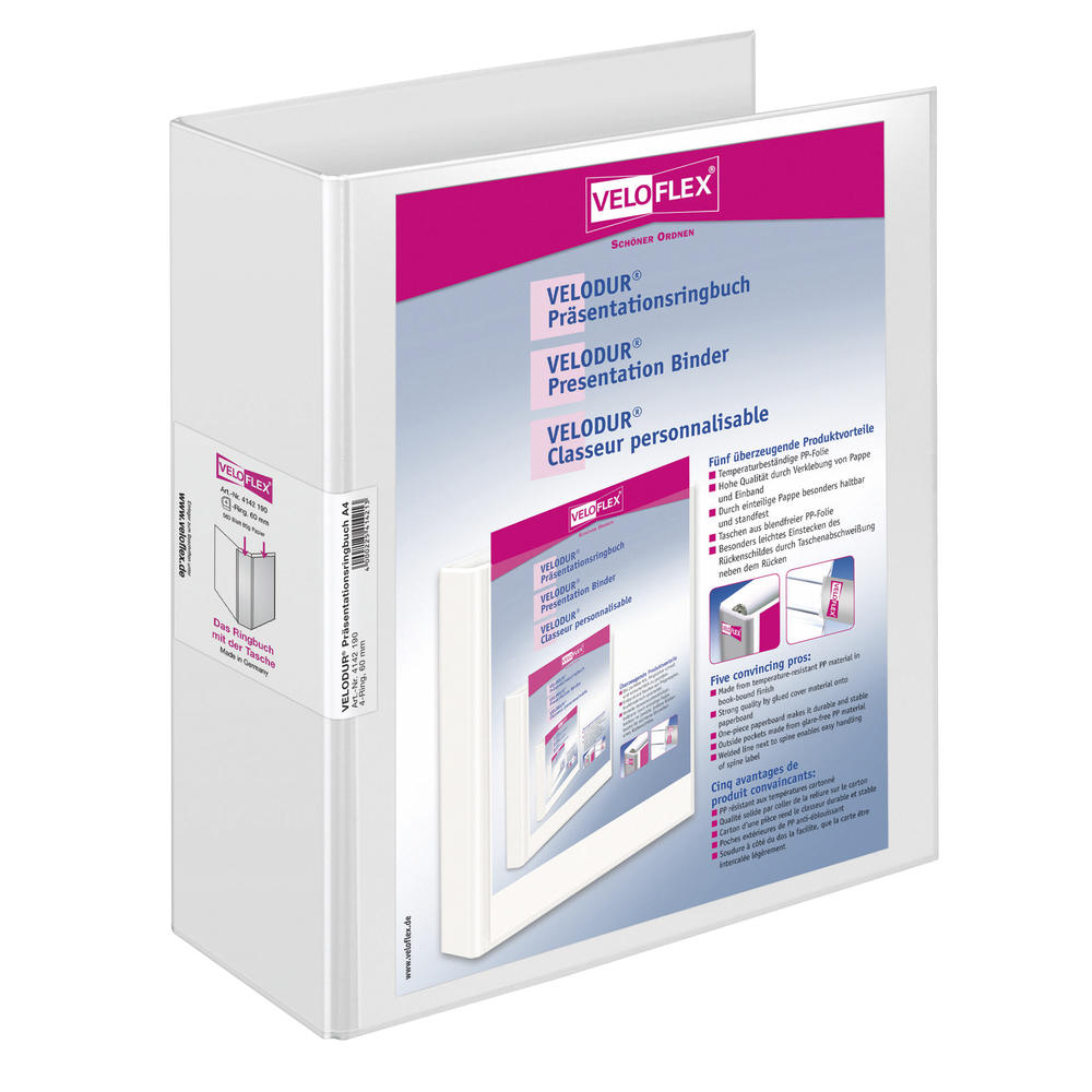 Veloflex Präsentationsringbuch VELODUR 4142190 A4