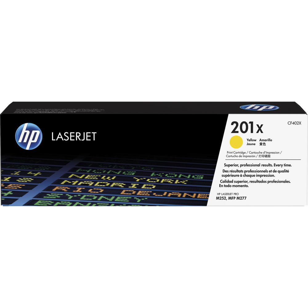 HP Toner CF402X 201X 2.300Seiten gelb