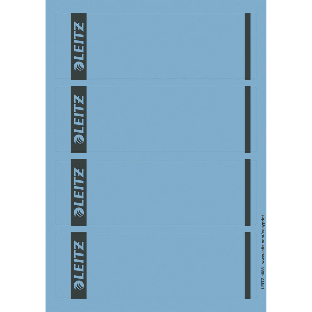 Leitz Ordneretikett 16852035 kurz/breit Papier bl