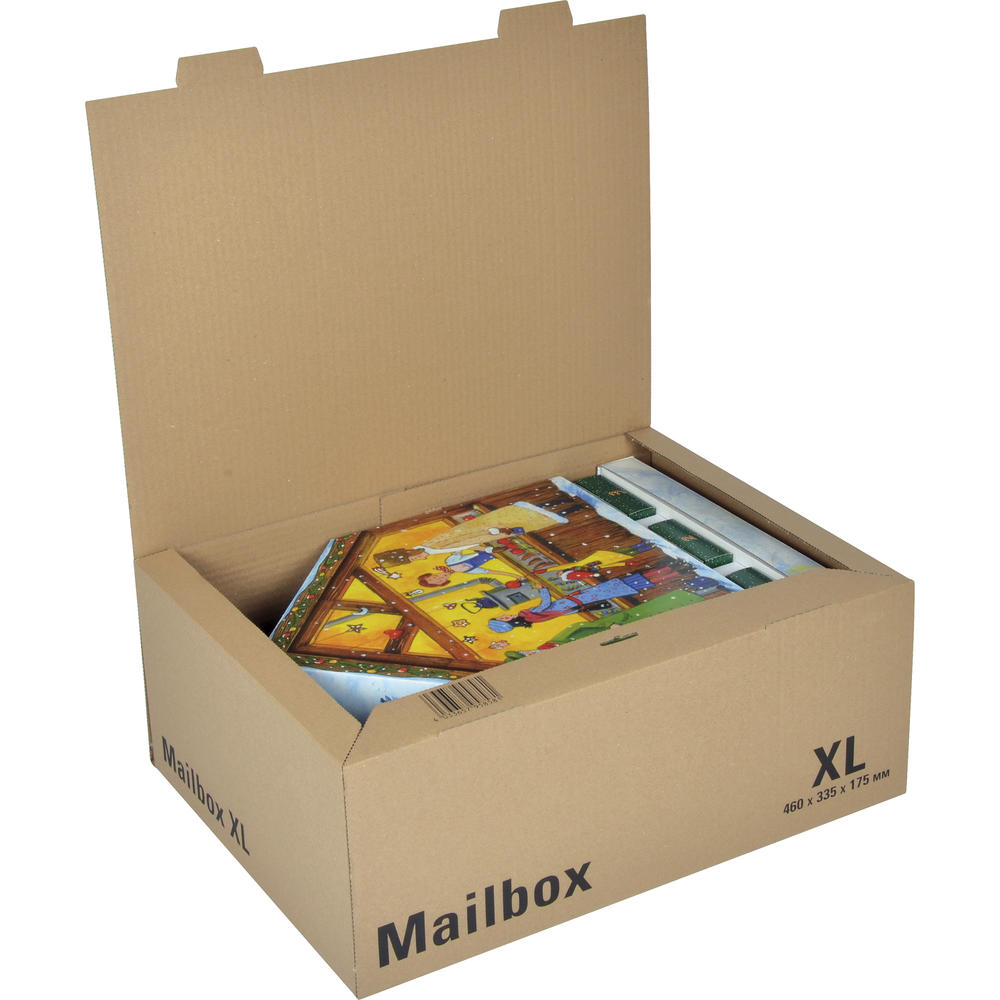 ColomPac Versandkarton Mailbox CP 098.05 XL braun