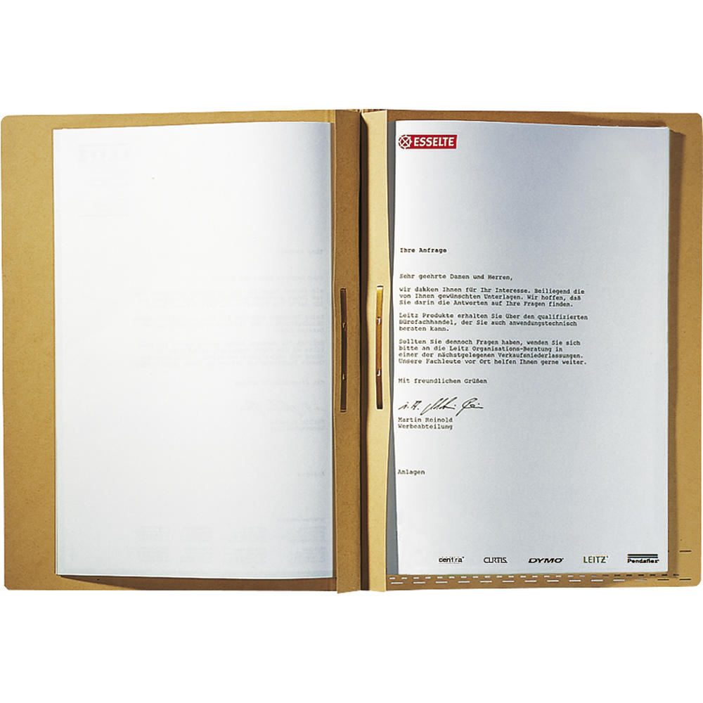 Leitz Pendelhefter 21870000 DIN A4 Combi-Zweifalz