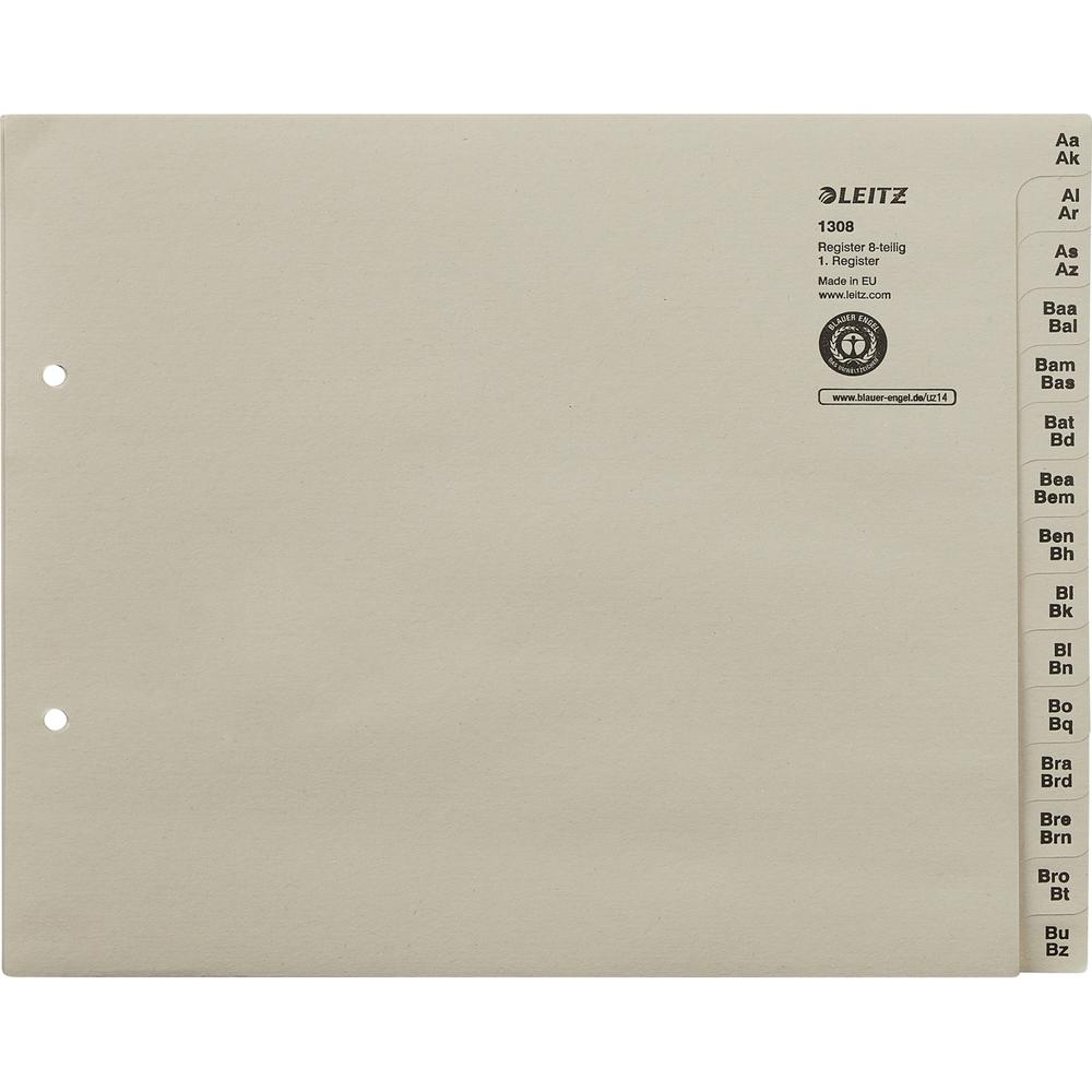 Leitz Registerserie 13080085 DIN A4 A-Z für
