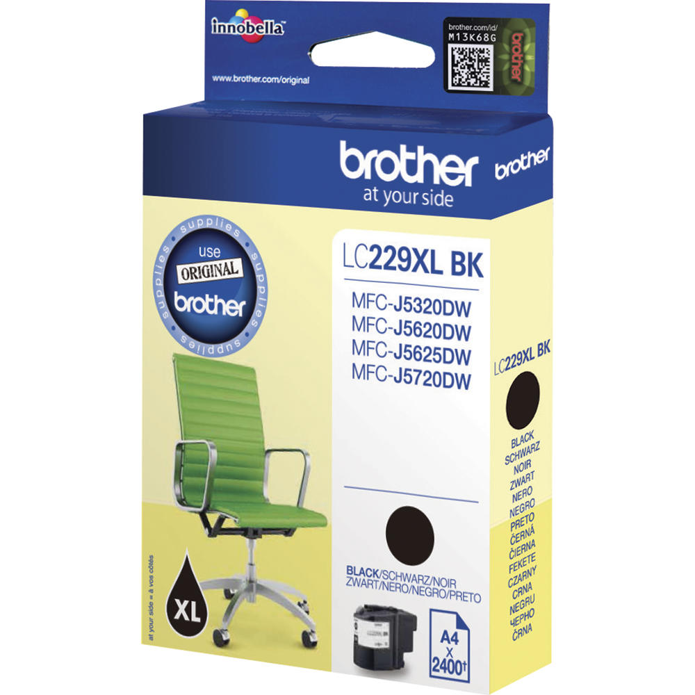 Brother Tintenpatrone LC229XLBK 2.400Seiten