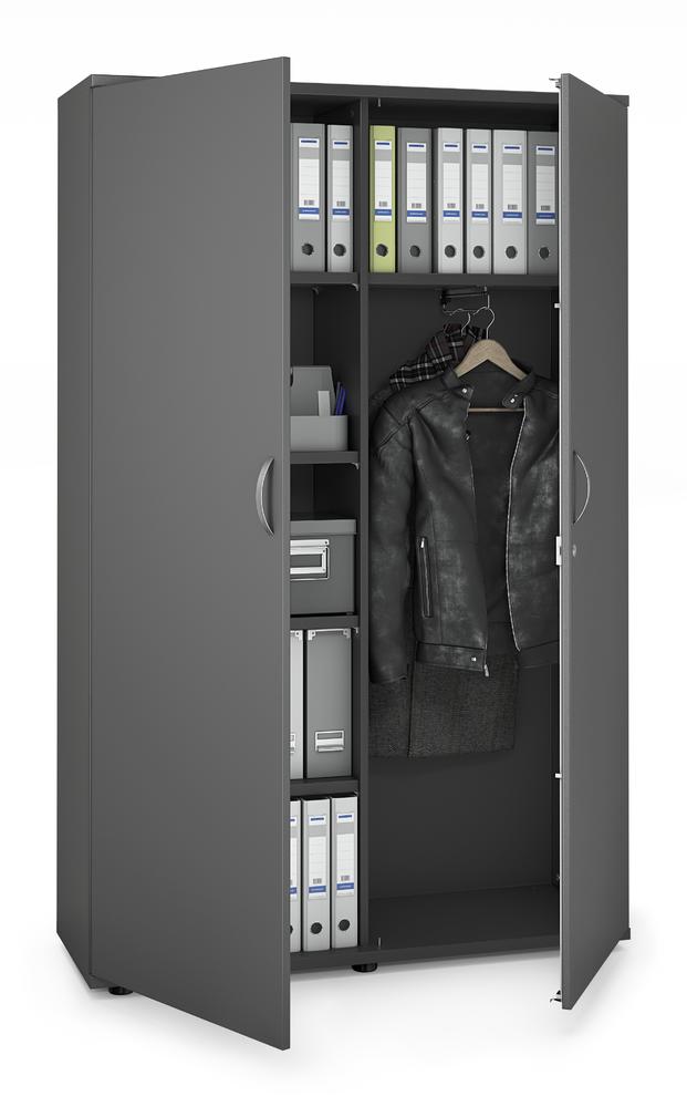 Garderobenschrank PROFI MODUL | Anthrazit | 1200 | 1890 mm (5 OH)