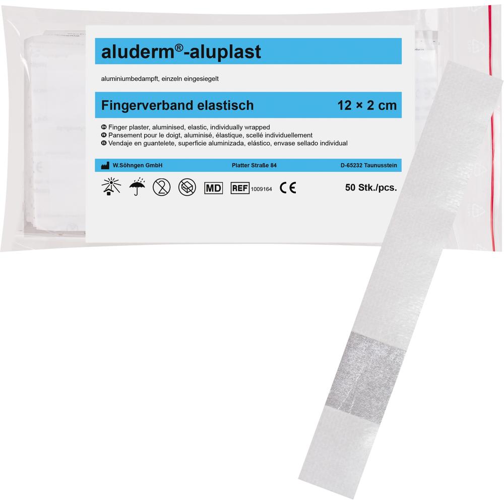 aluderm Fingerverband 1009164 12x2cm 50 St./Pack.