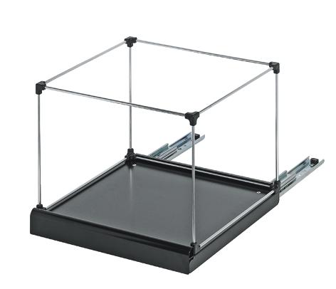 Tafellade met hangmappenframe