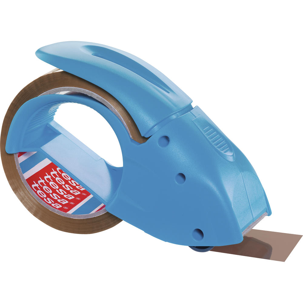 tesa Packbandabroller Pack n Go 51112 blau