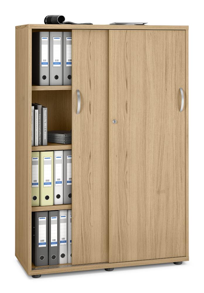 Schiebetürenschrank PROFI MODUL | Eiche hell | 1000 | 1500 mm (4 OH)