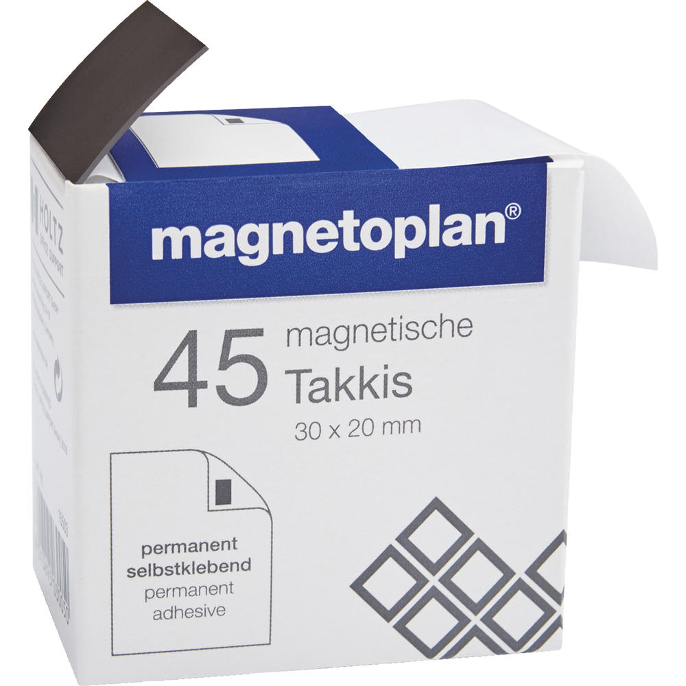 magnetoplan Magnetpads Takkis 15503 sk 30x20x0,4mm
