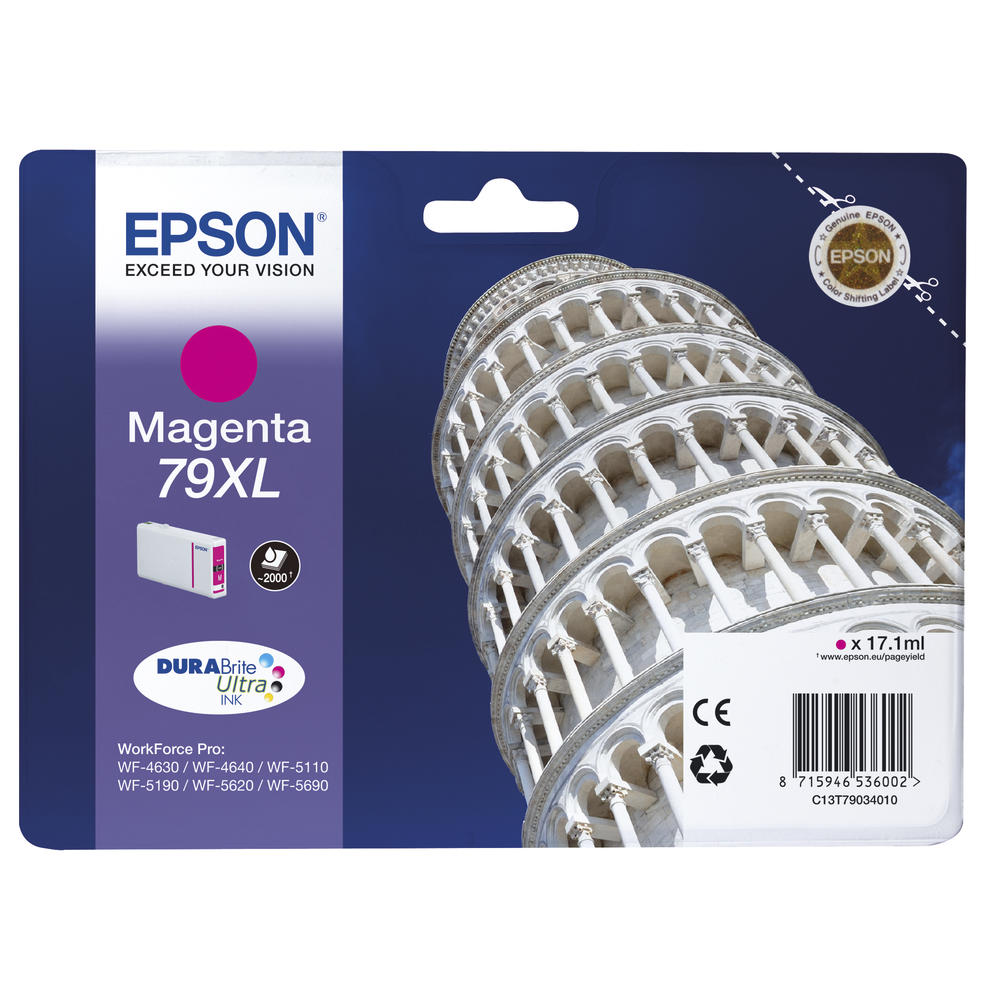 Epson Tintenpatrone C13T79034010 79XL 2.000Seiten