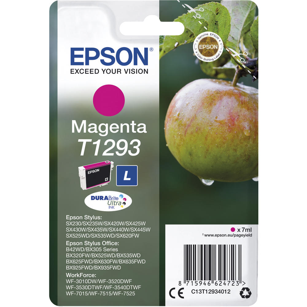 Epson Tintenpatrone C13T12934012 T1293 7ml magenta
