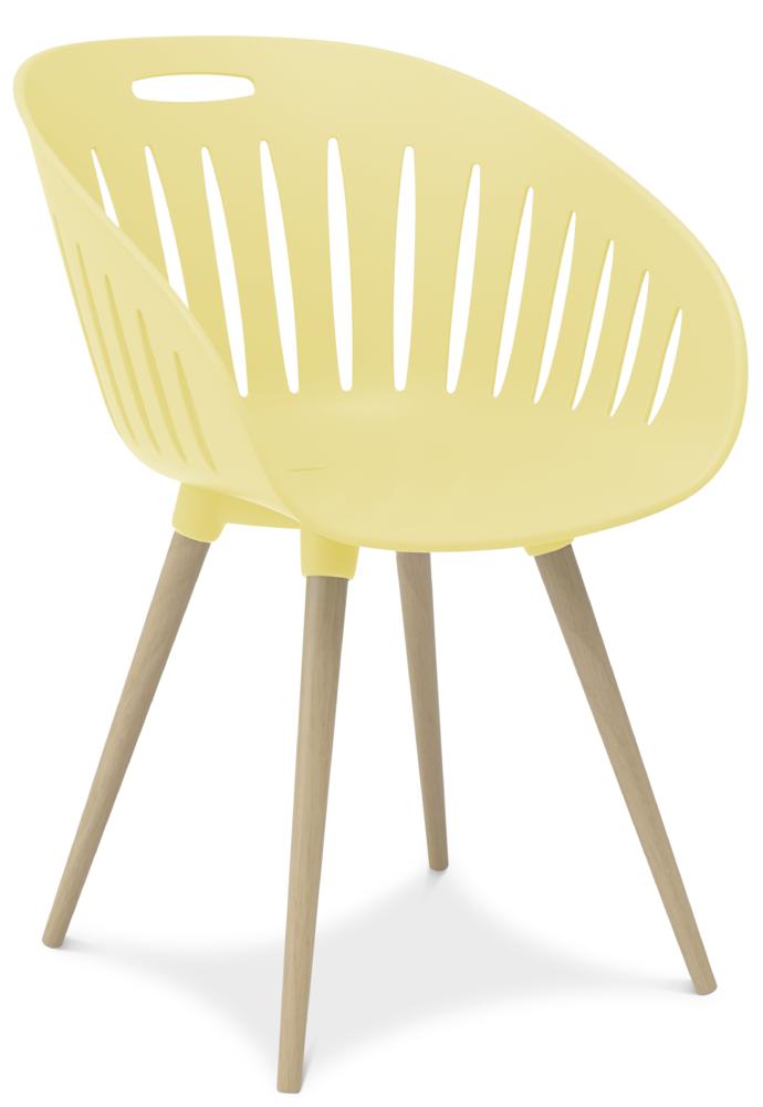 Schalenstuhl PALMA DV | Gelb