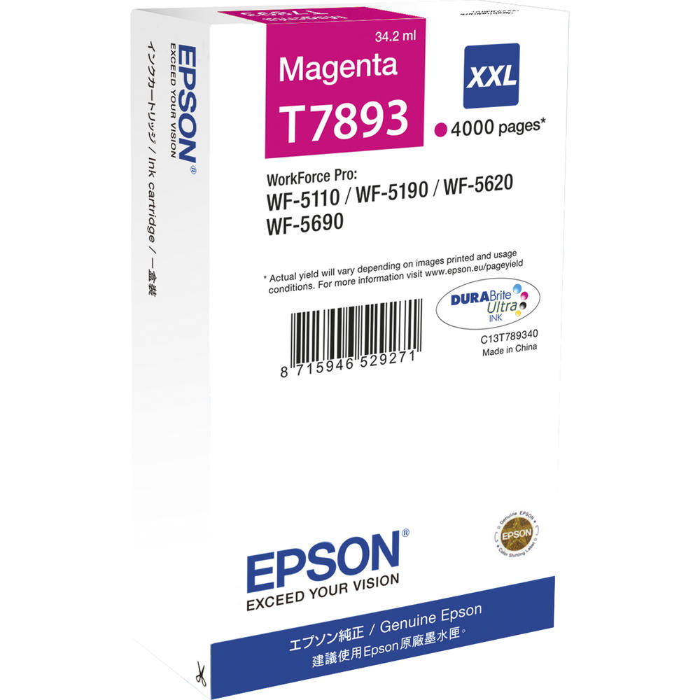 Epson Tintenpatrone C13T789340 79XXL 4.000Seiten