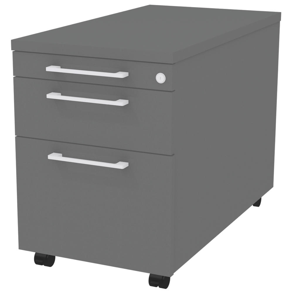 Rollcontainer MANAGEMENT 2 | Anthrazit | 800