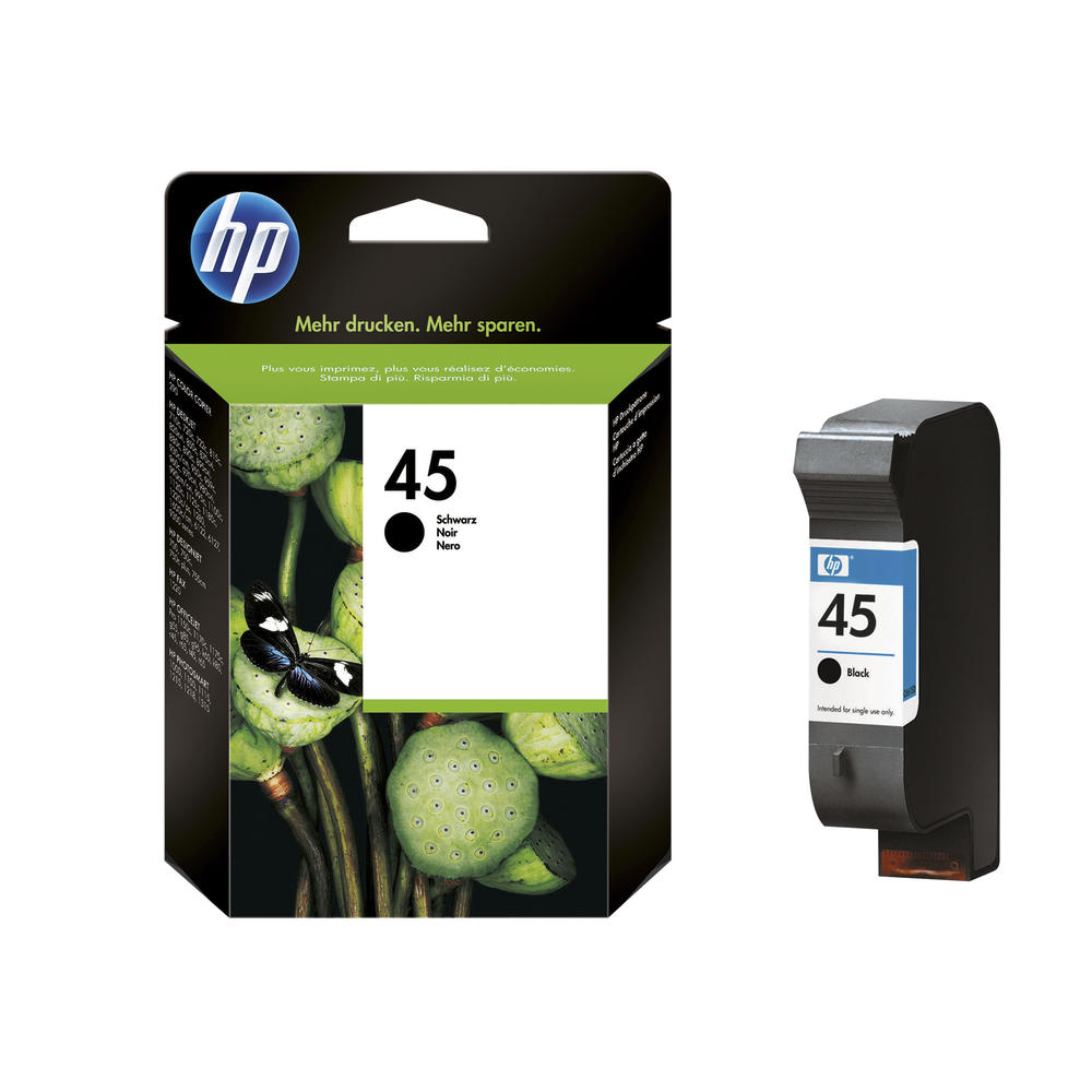 HP Tintenpatrone 51645AE 45 930Seiten 42ml schwarz
