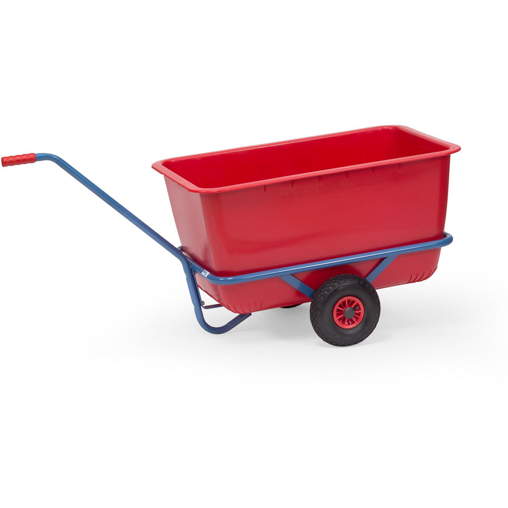 Handwagen 200 kg, herausnehmbare Kunststoffmulde | Ladefläche 910 x 585 mm