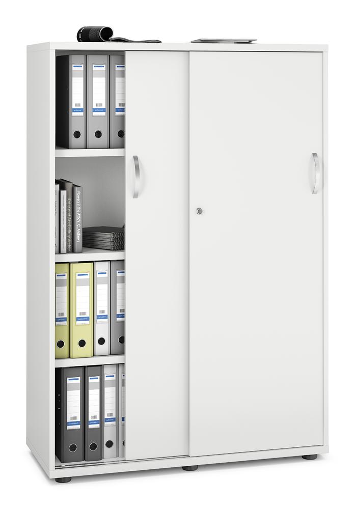 Schiebetürenschrank MULTI MODUL-PRO | Weiß | 1000 | 1500 mm (4 OH)