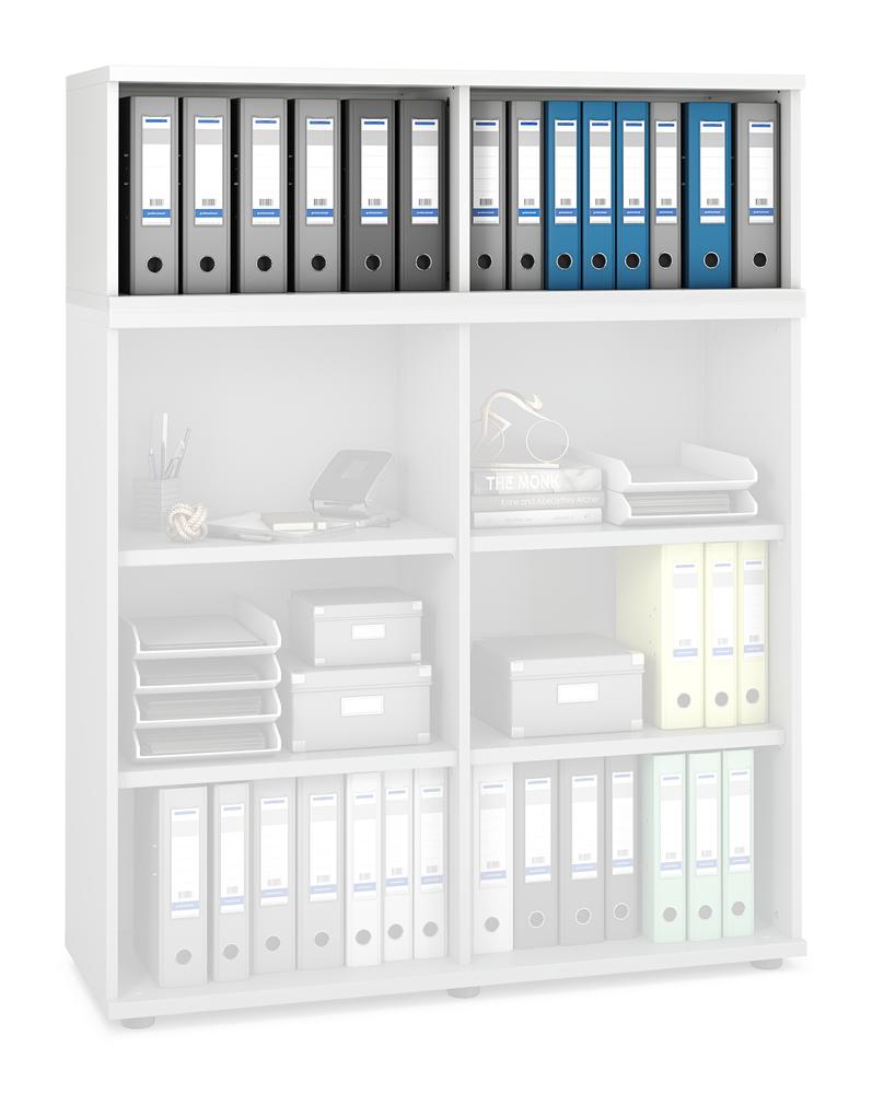 Aufsatzregal PROFI MODUL | Weiß | 1200