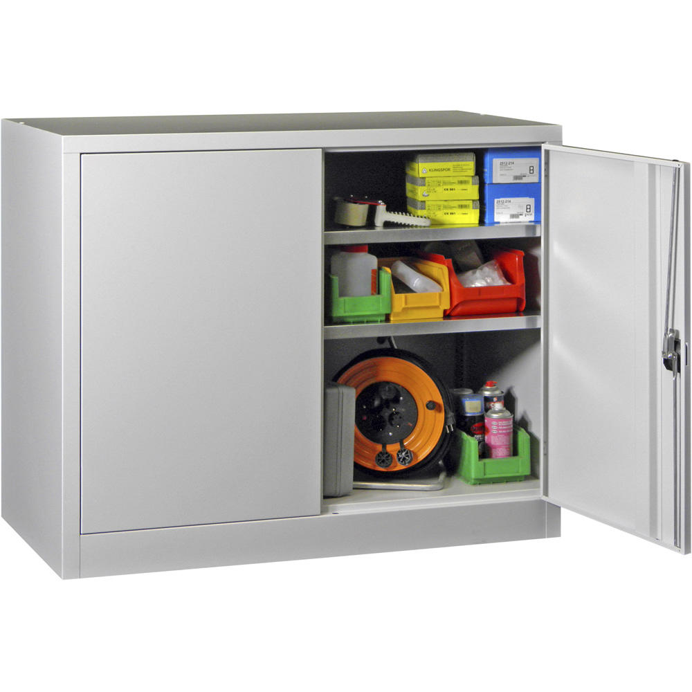 Beistellschrank SYSTEM T 1200 | Lichtgrau RAL 7035 | 1200 | 400