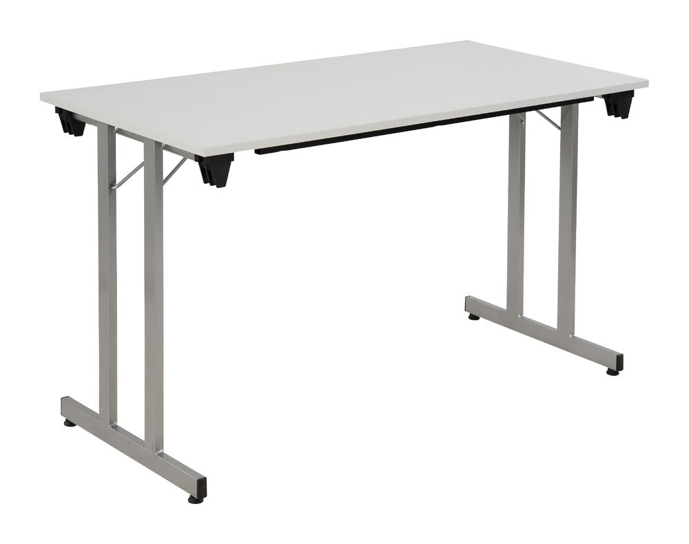 Klapptische / Mehrzwecktische | Lichtgrau | 1200 | 700 | Alusilber