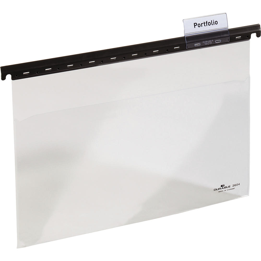 DURABLE Hängesichttasche 260419 DIN A4 oben offen