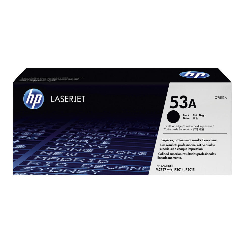 HP Toner Q7553A 53A 3.000Seiten schwarz