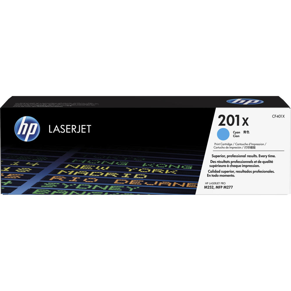 HP Toner CF401X 201X 2.300Seiten cyan