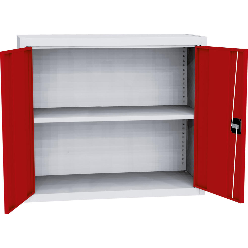 Werkstattschrank SERIE T 110 (Aufsatzschrank) | Feuerrot RAL 3000 | 950