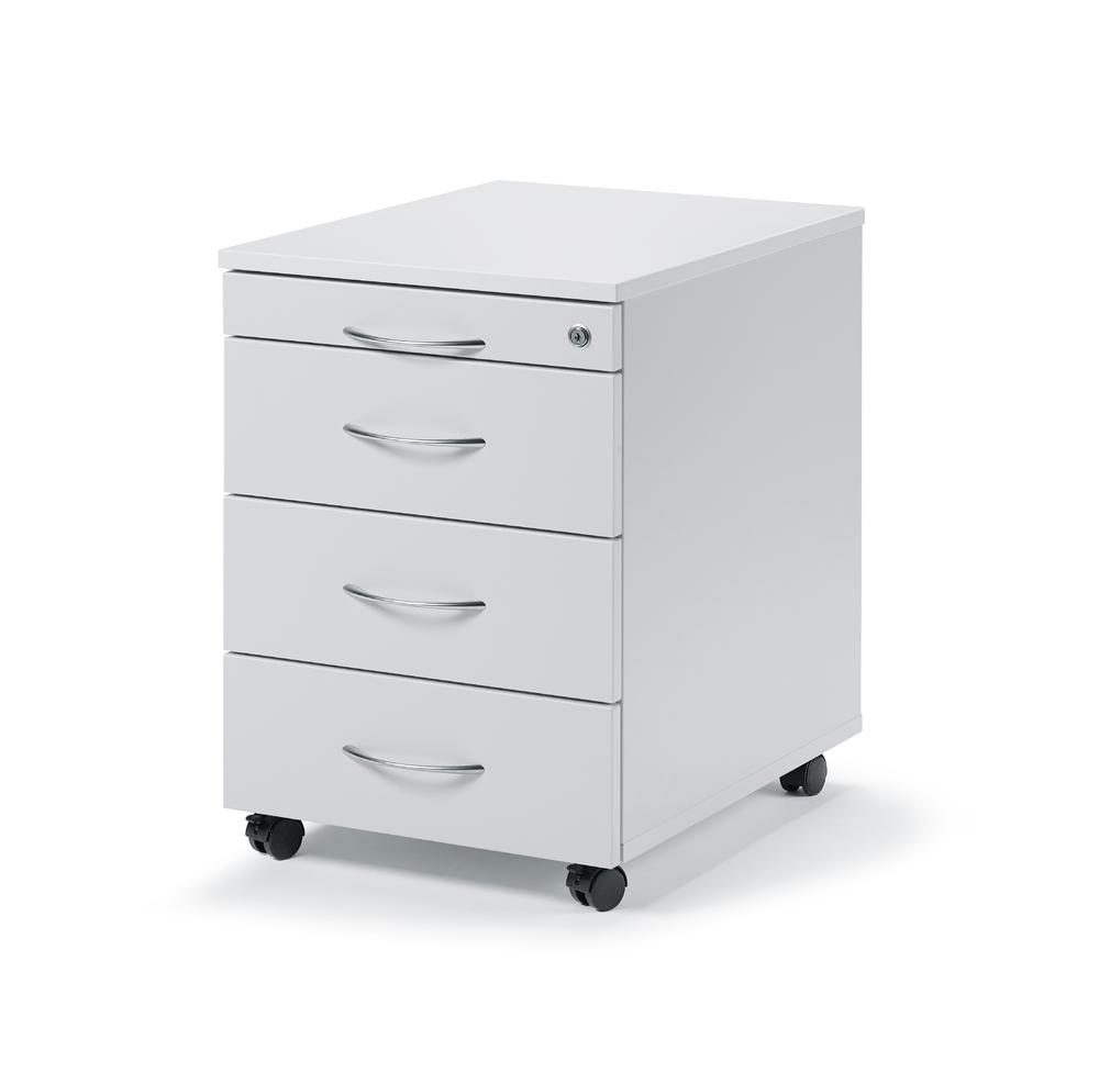 Rollcontainer COMBI LINE | Lichtgrau