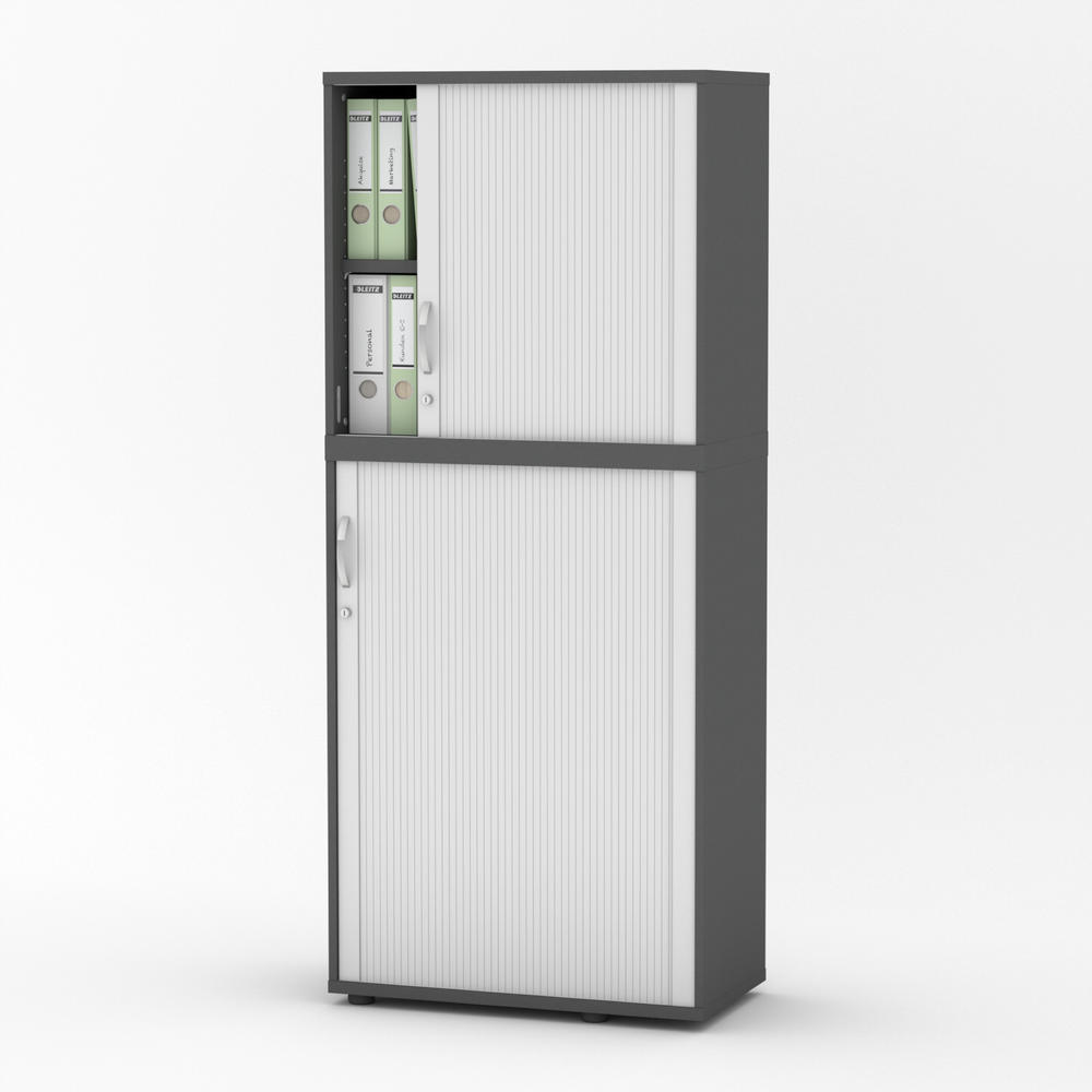 Rollladen-Aufsatzschrank PROFI MODUL | Anthrazit | 800 | 780 mm (2 OH)