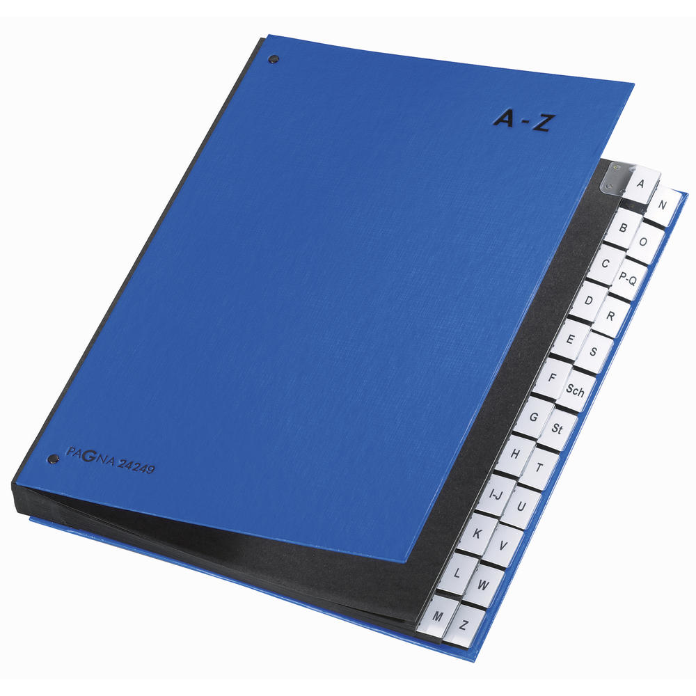 PAGNA Pultordner 24249-02 DIN A4 A-Z 24Fächer