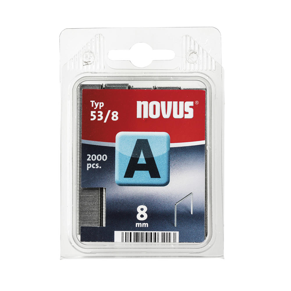 NOVUS Heftklammer 042-0413 53/8 verzinkt 2.000