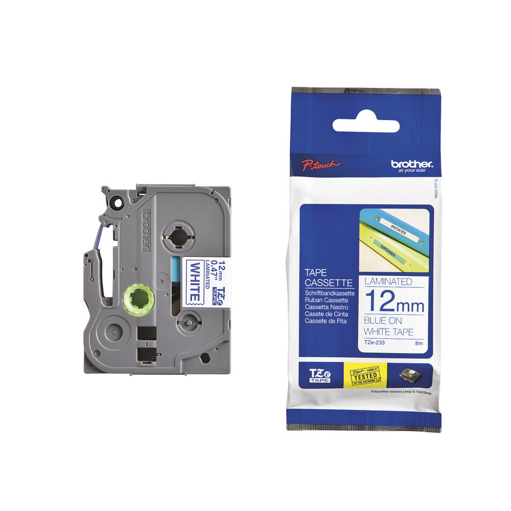 P-touch Schriftbandkassette TZE233 12mmx8m