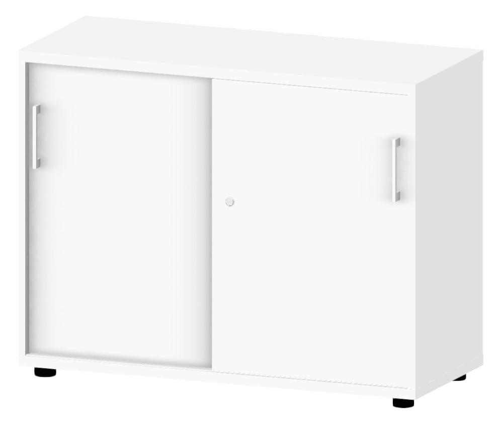 Schiebetürenschrank DELUXE | Weiß | 1000 | 780 mm (2 OH)
