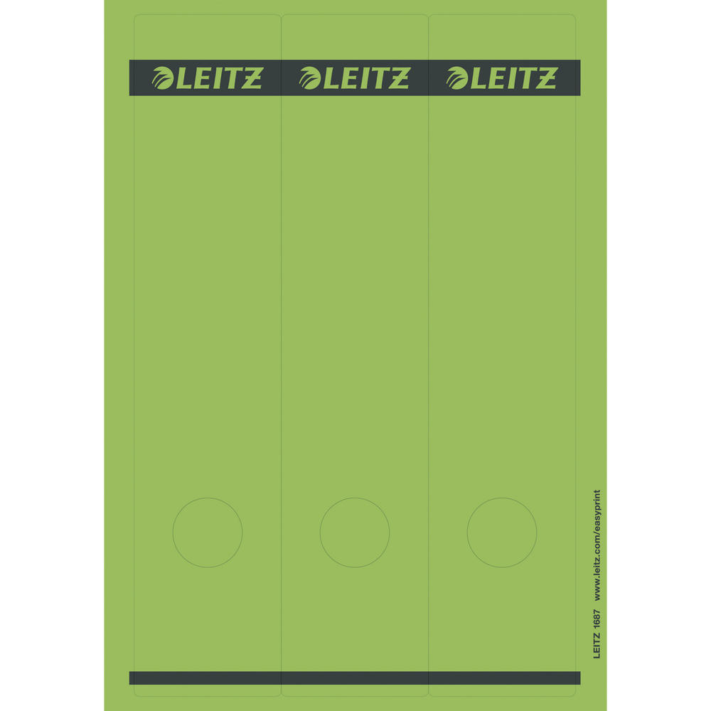 Leitz Ordneretikett 16870055 lang/breit Papier