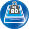 Schubladentraglast bis 80 kg Schubladentraglast bis 80 kg