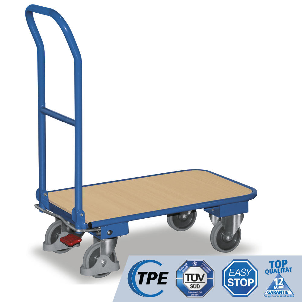 Faltbarer Plattformwagen, inkl. TPE und Easy Stop