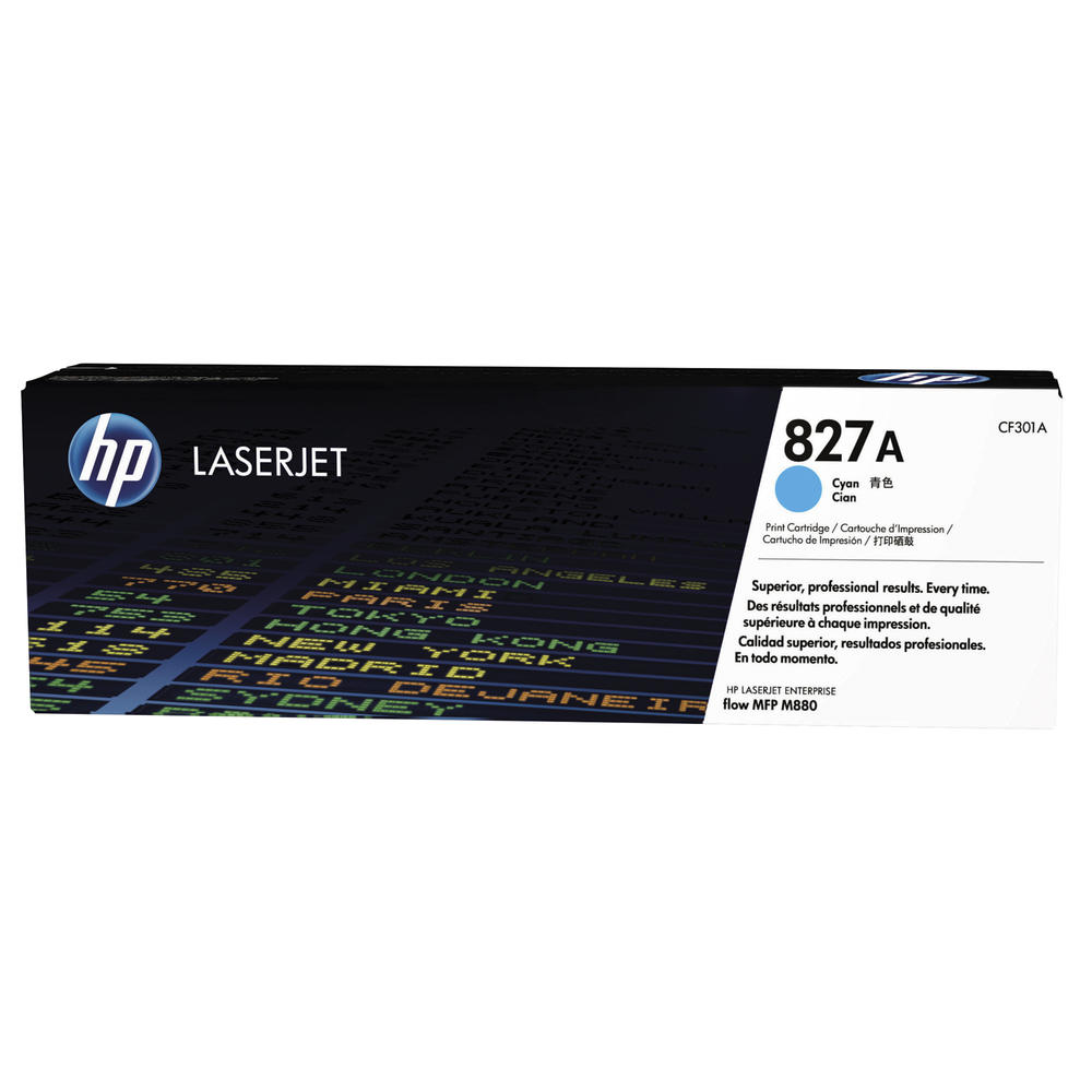 HP Toner CF301A 827A 32.000Seiten cyan