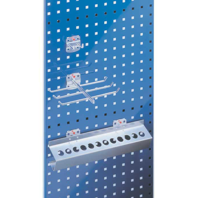 System RASTERPLAN Lochplatten | Himmelblau RAL 5015 | 2000