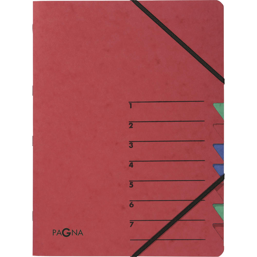 PAGNA Ordnungsmappe EASY 24061-01 DIN A4 7Fächer