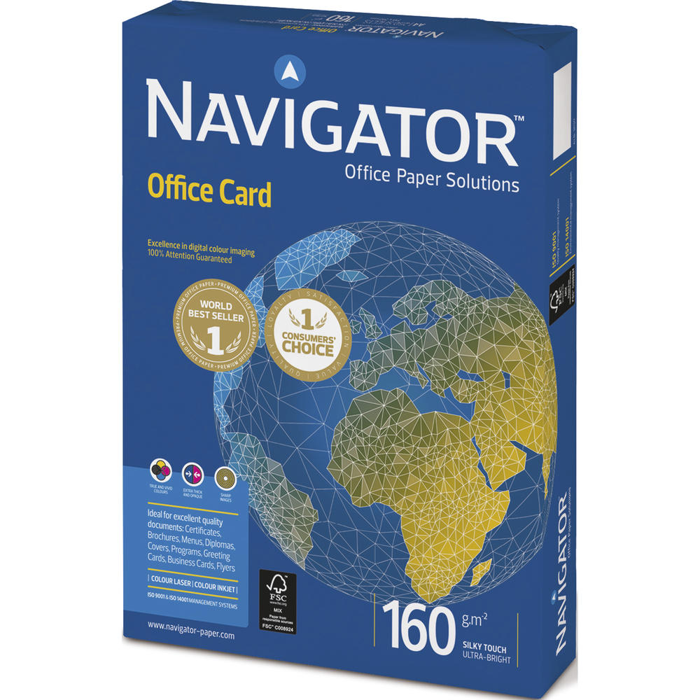 Navigator Kopierpapier Office Card 82487A16S DIN