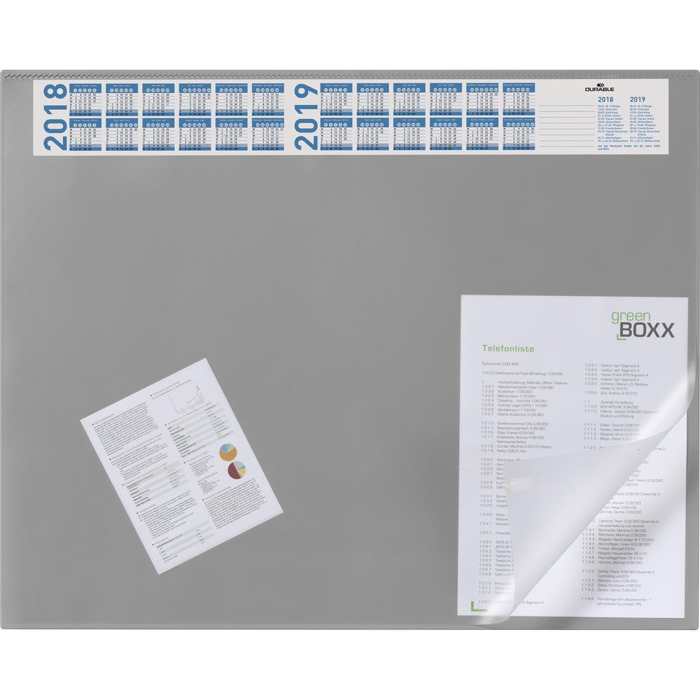 DURABLE Schreibunterlage 720410 520x650mm