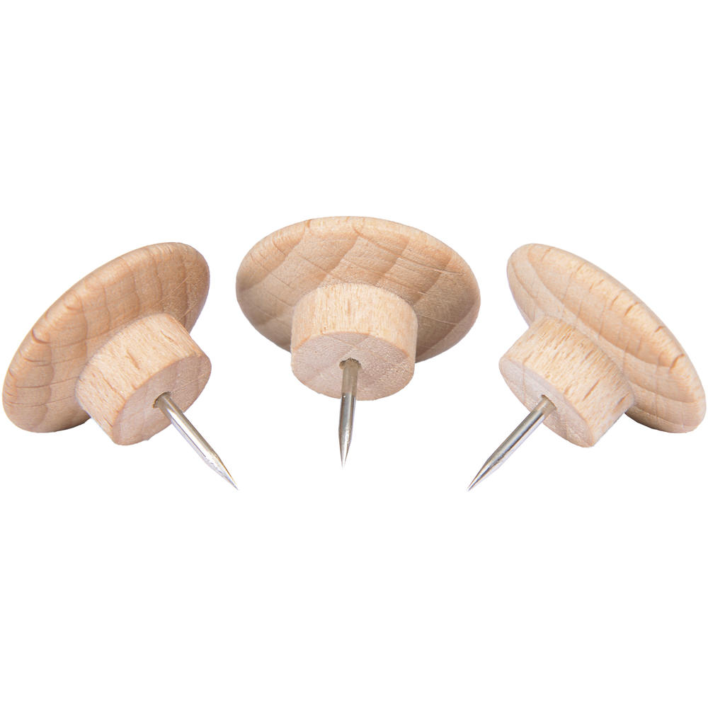 Legamaster Pinnwandnadel WOODEN 7-145125 20mm Holz
