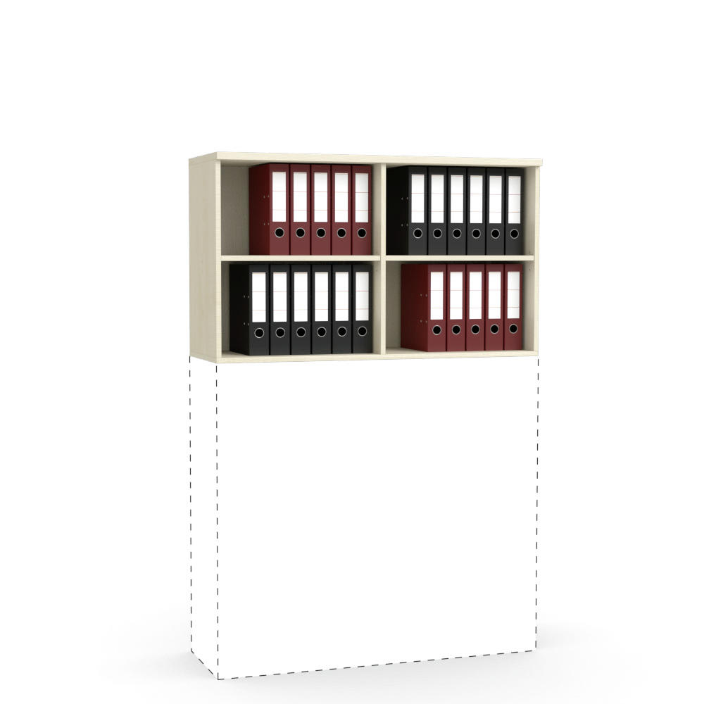 Aufsatzregal MULTI MODUL | Ahorndekor | 1200