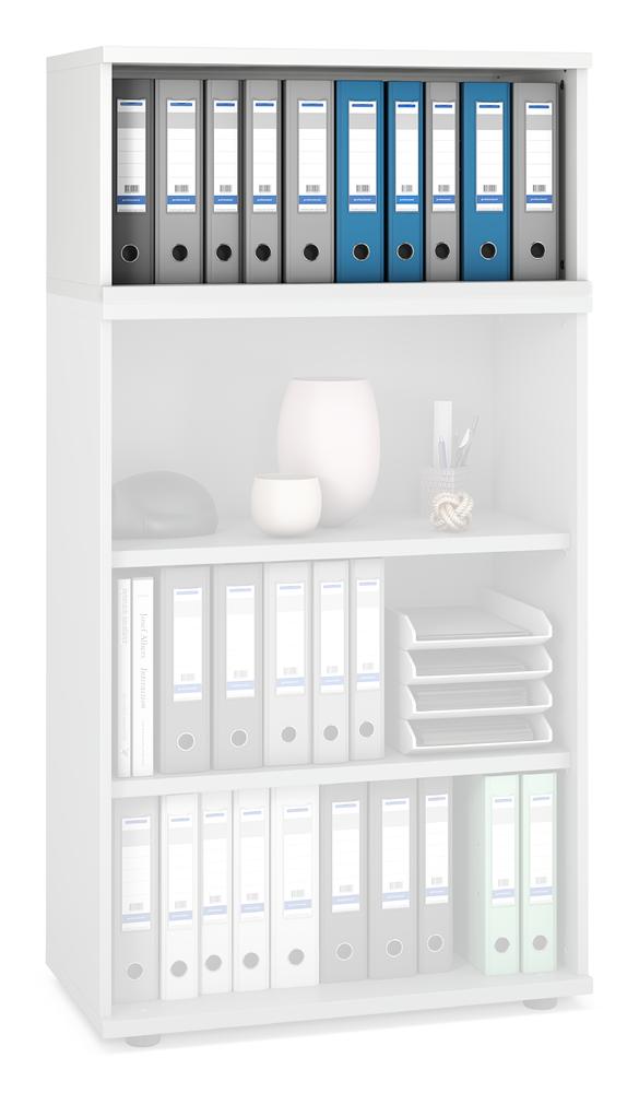 Aufsatzregal PROFI MODUL | Weiß | 800