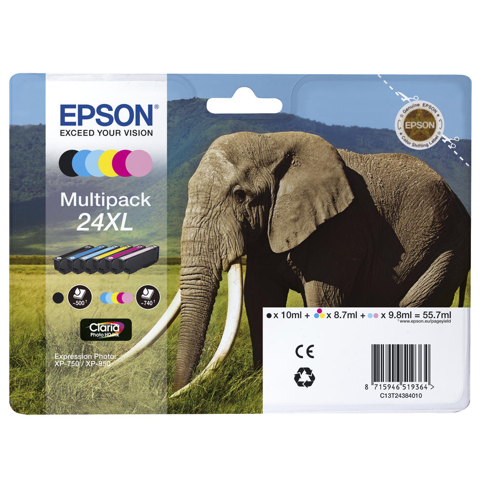Epson Tintenpatrone C13T24384011 24XL