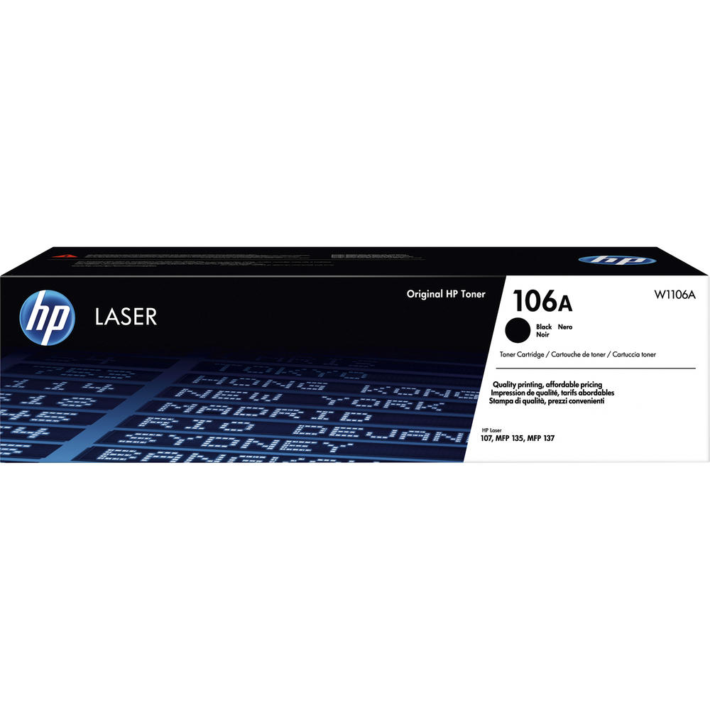 HP Toner W1106A 106A schwarz
