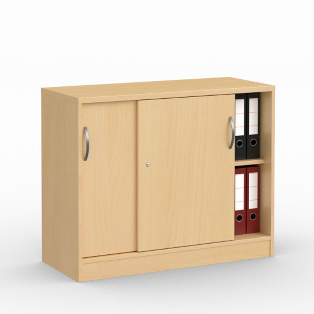 Schiebetürenschrank MULTI MODUL | Buchedekor | 1000 | ohne Garderobe | 805 mm (2 OH)